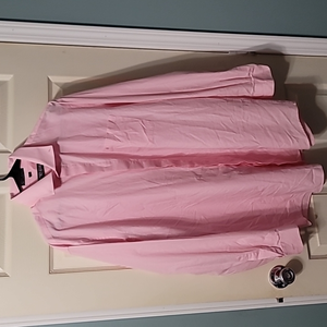 Stacy Adam's Light Pink LS Button-down Dress Shirt Men's 17.5/38-39. Great Cond.